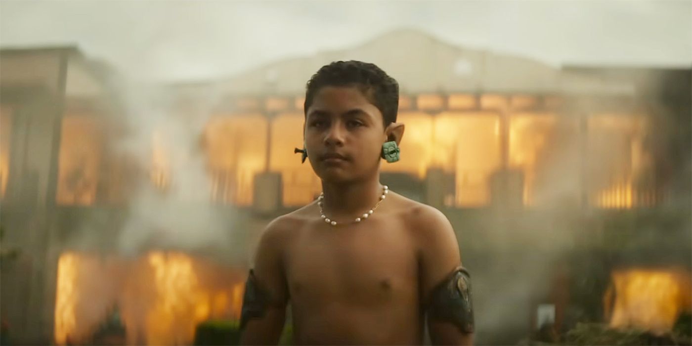 Manuel Chavez as Young Namor in Black Panther: Wakanda Forever
