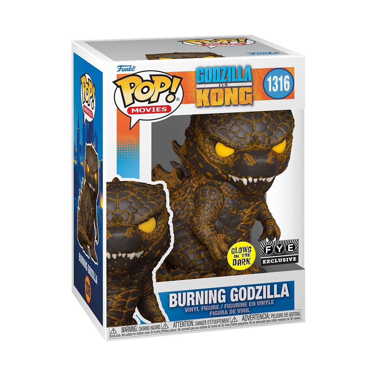 New Burning Godzilla Funko Pop Roars on to Shelves This December