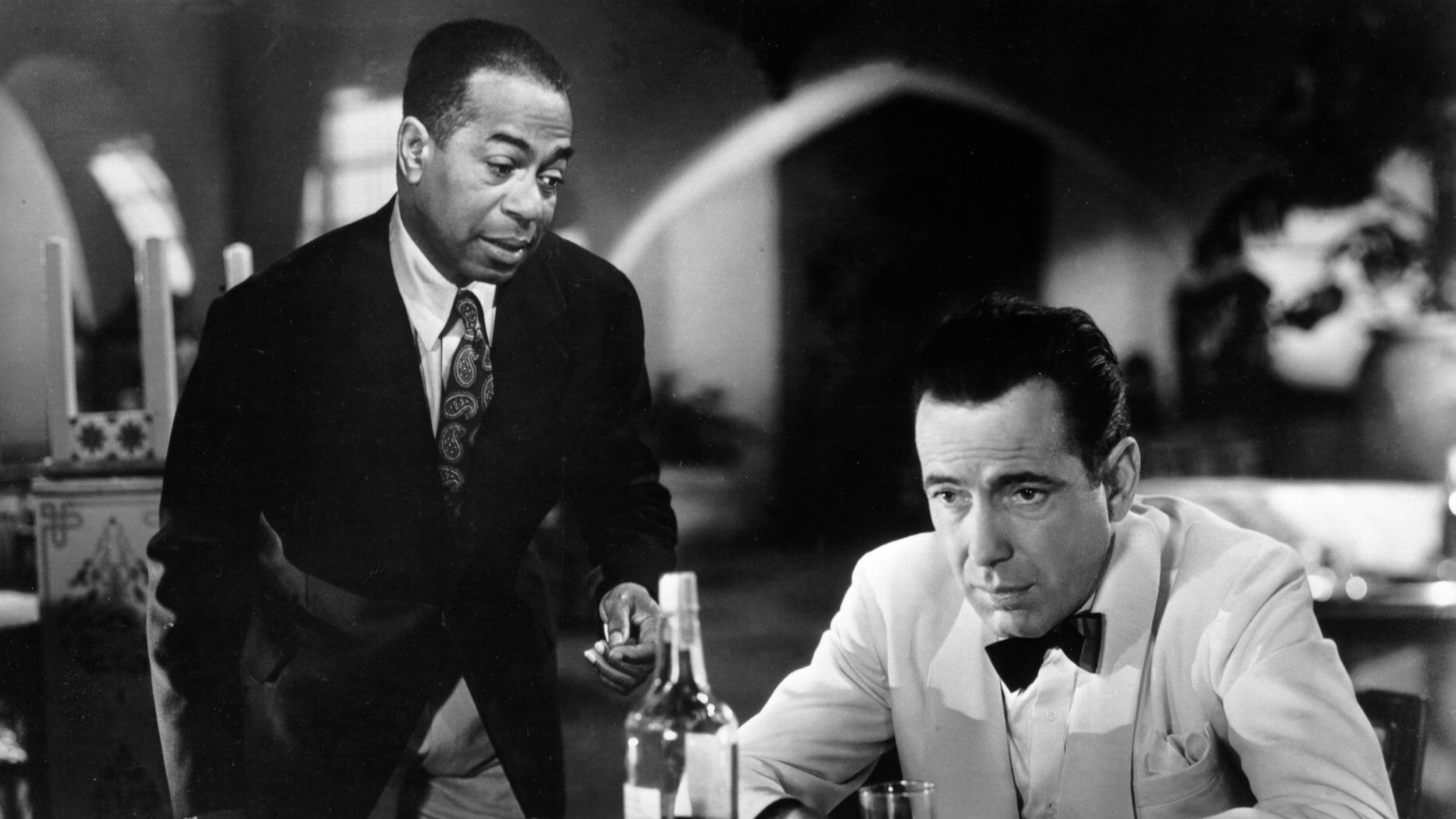 Casablanca-Dooley Wilson & Humphrey Bogart