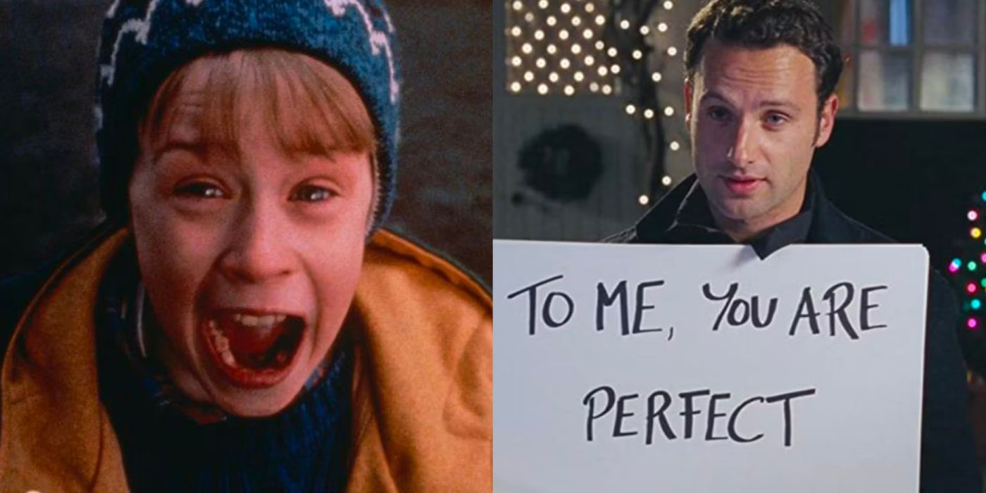 Characters from Home Alone and Love Actually