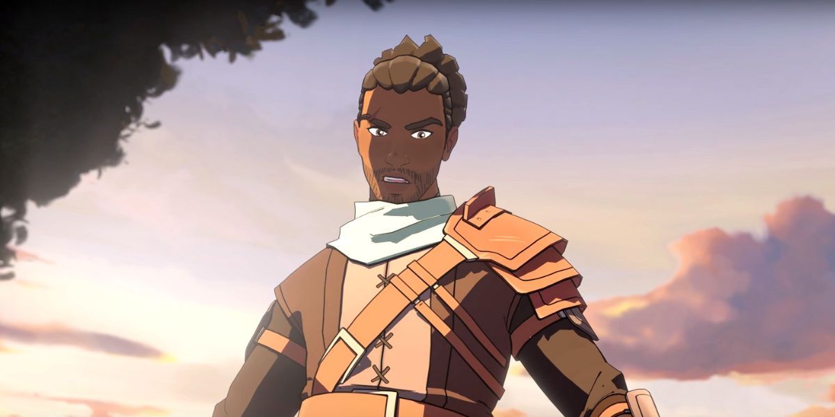 Corvus, voiced by Omari Newton, in The Dragon Prince