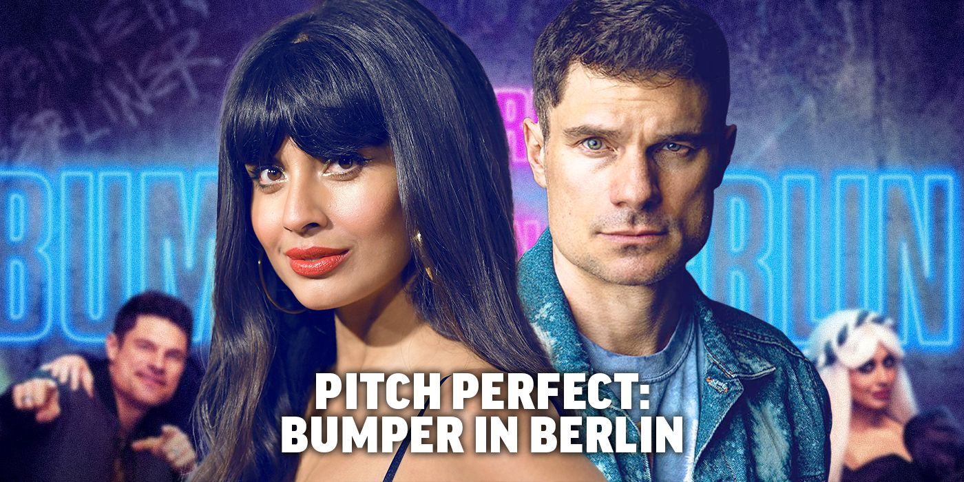 Flula Borg & Jameela Jamil Talk Pitch Perfect: Bumper in Berlin