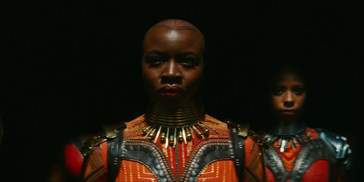 Danai Gurira as Okoye in Black Panther: Wakanda Forever