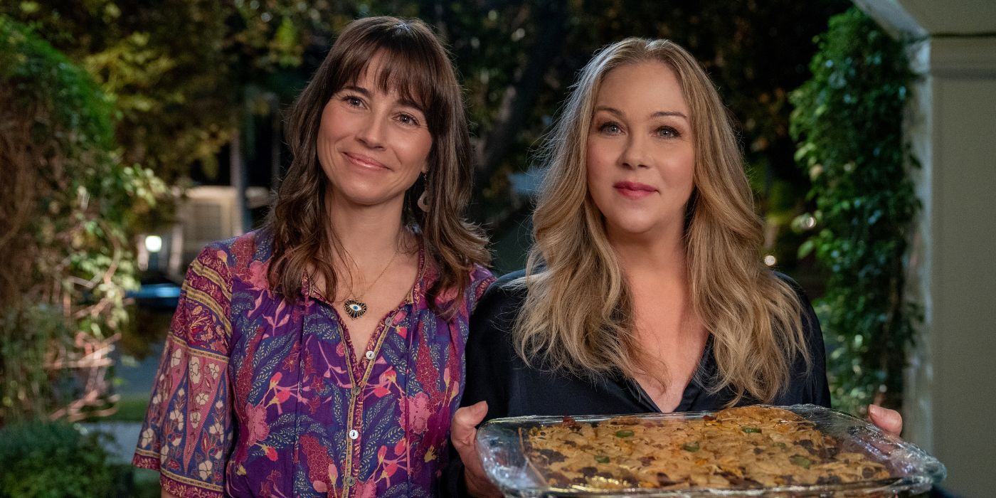 Linda Cardellini and Christina Applegate as Judy and Jen in Season 3 of Dead To Me