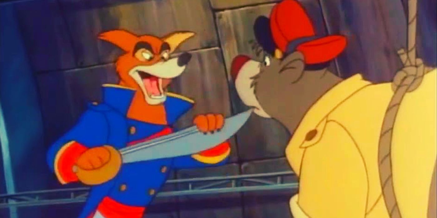 Don Karnage and Cleo from TaleSpin