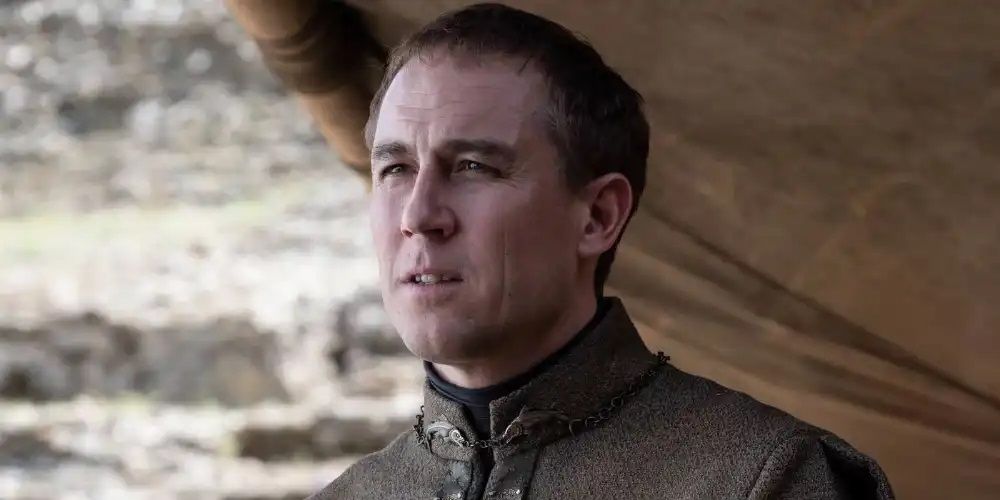 Tobias Menzies as Edmure Tully in Game of Thrones.