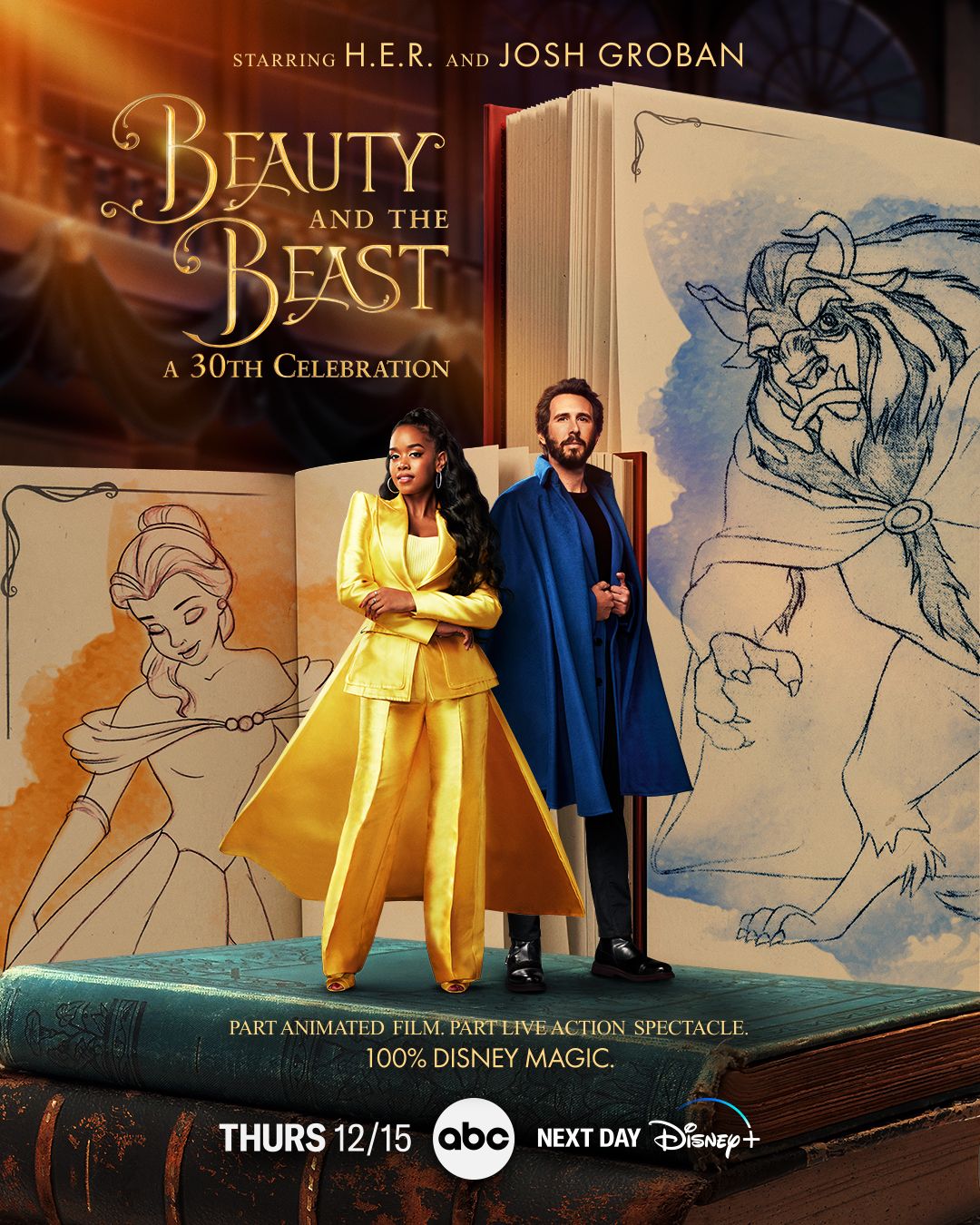 beauty and the beast concert poster