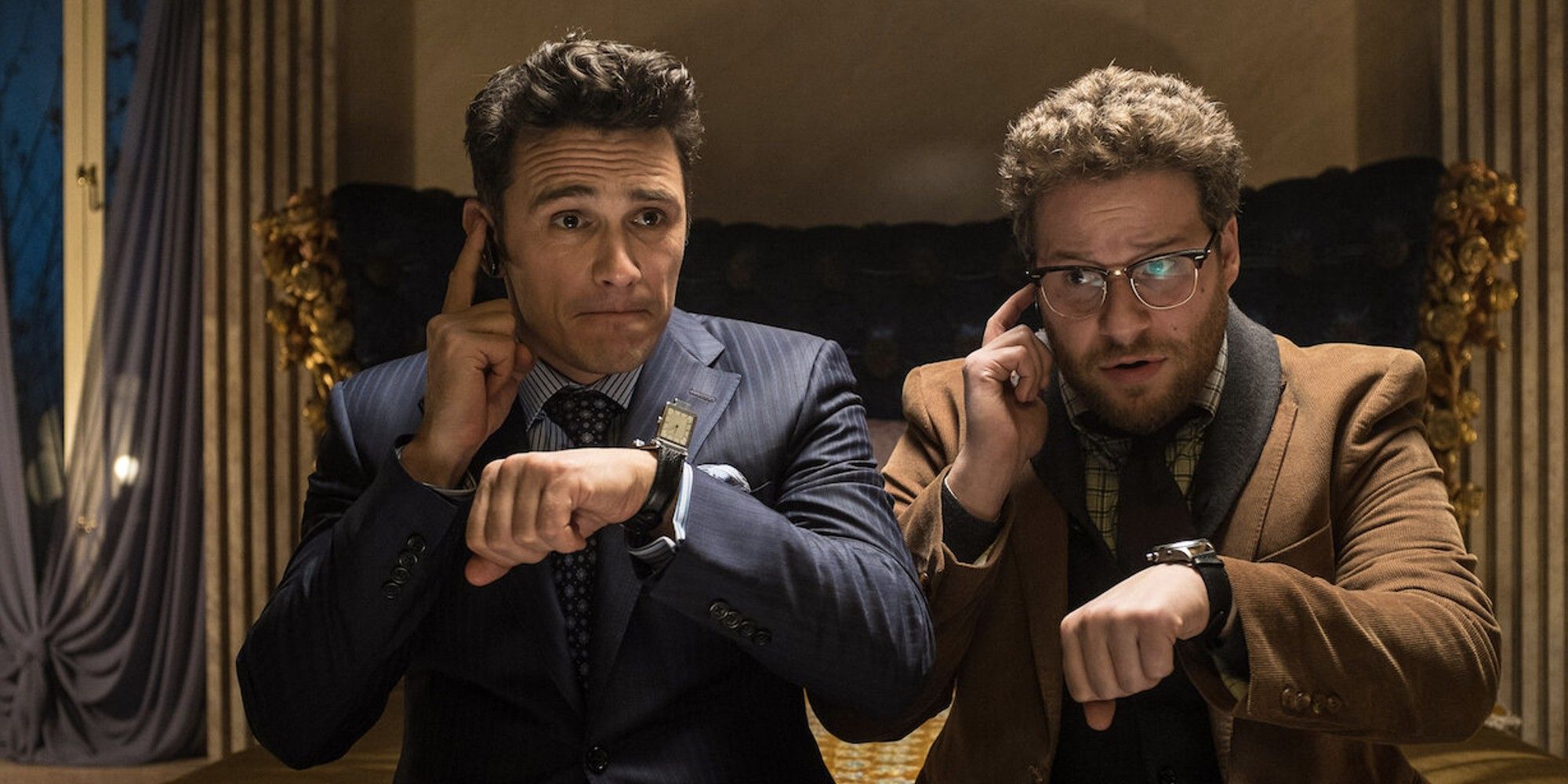 James Franco and Seth Rogen in The Interview