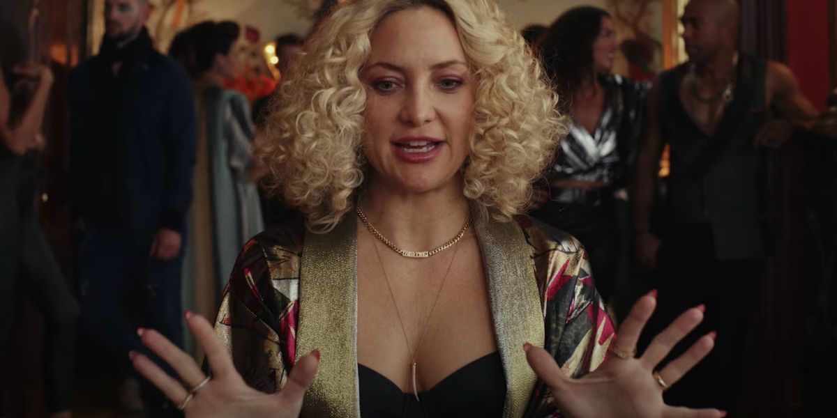 Kate Hudson as Birdie Jay in Rian Johnson's Glass Onion: A Knives Out Mystery