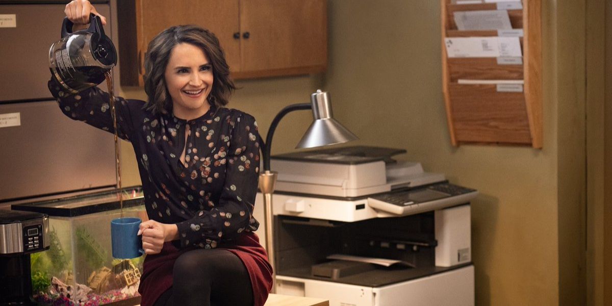 love guaranteed rachael leigh cook pouring coffee office break room