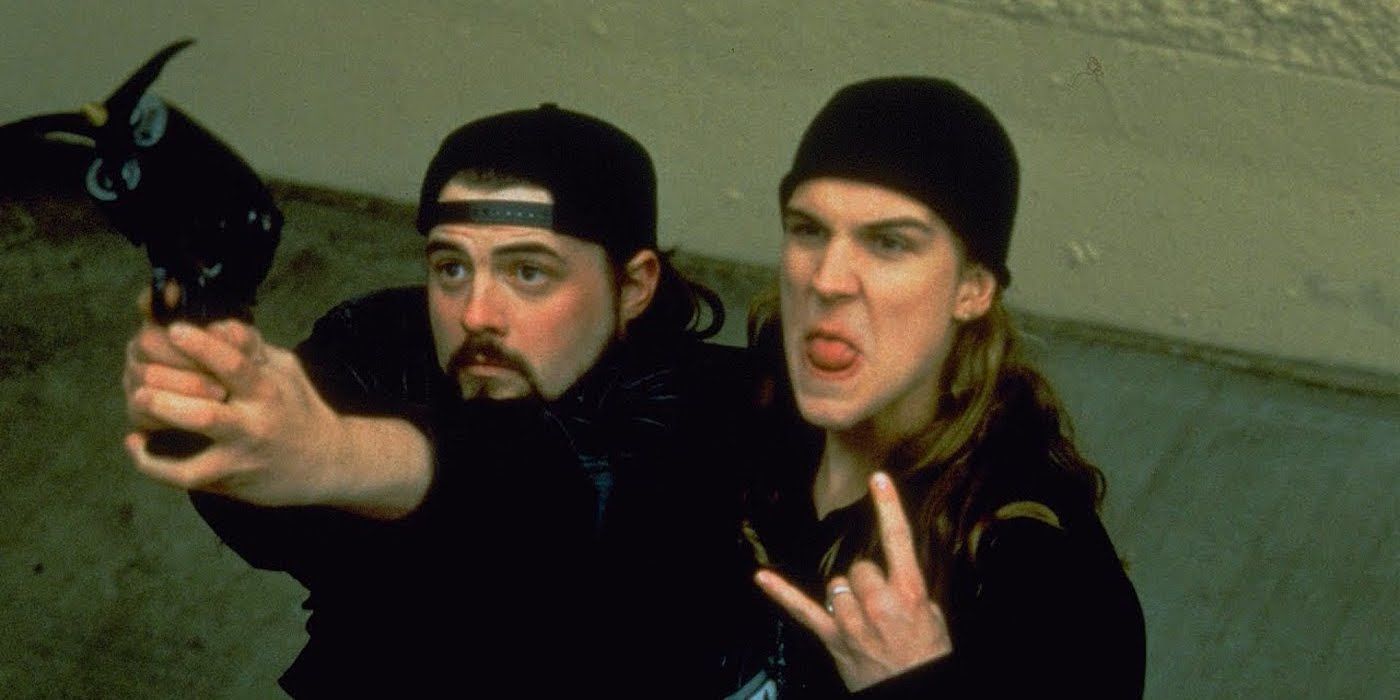 Kevin Smith and Jason Mewes in Mallrats