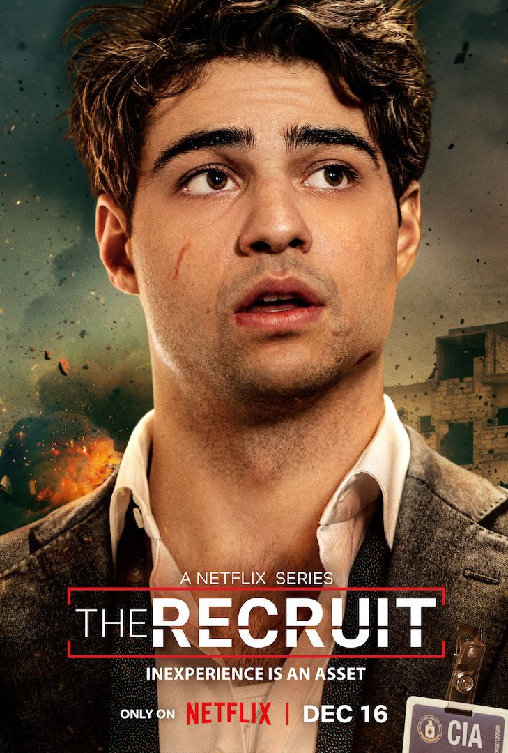 noah centineo in the recruit poster