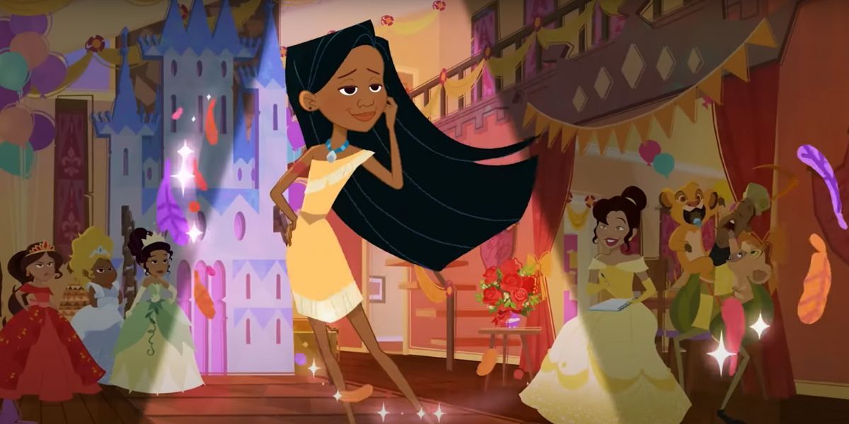 Pesta bertema Disney dalam episode The Proud Family: Louder and Prouder Season 2