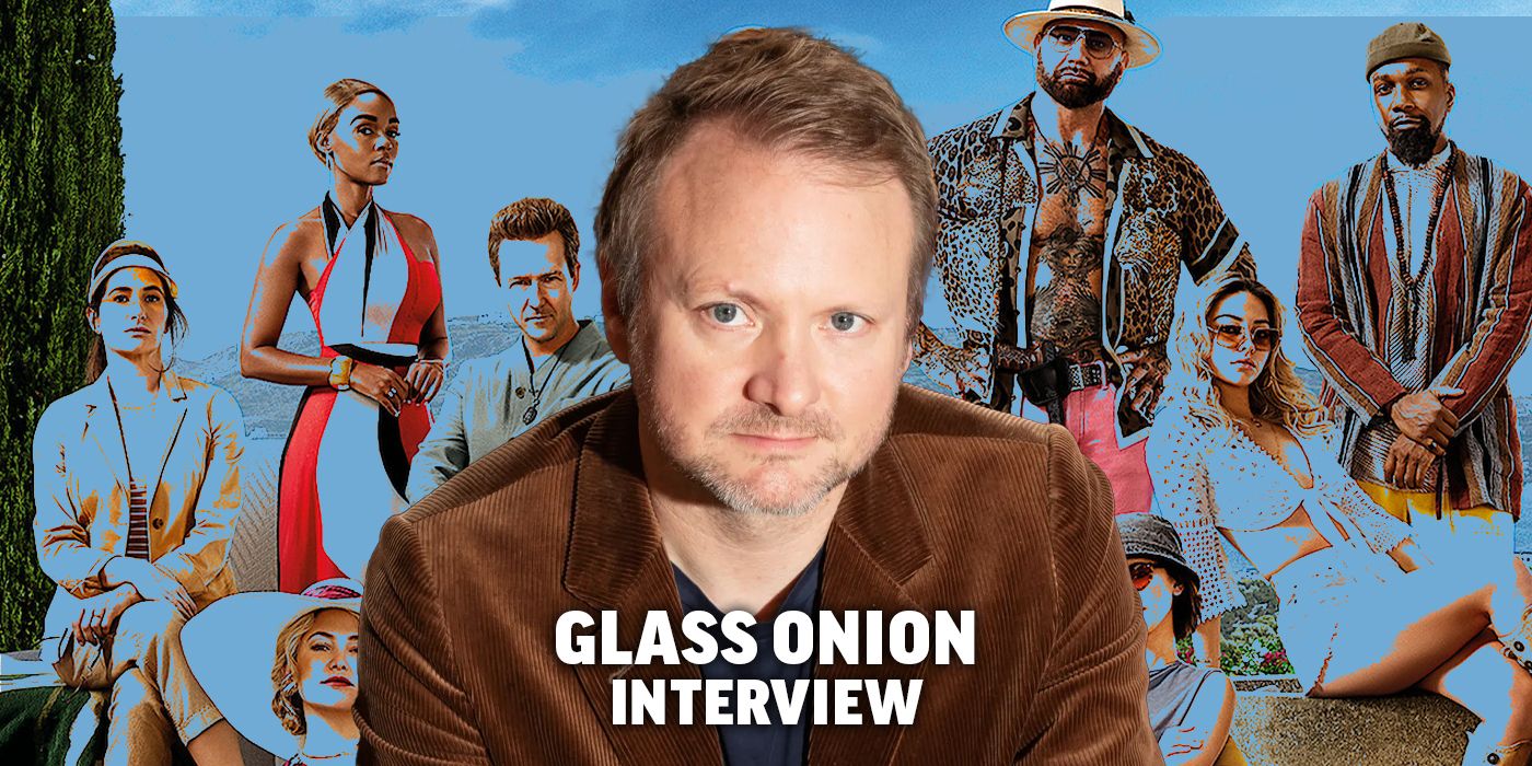 Director Rian Johnson used 'moleskin notebooks' to write 'Glass Onion' 