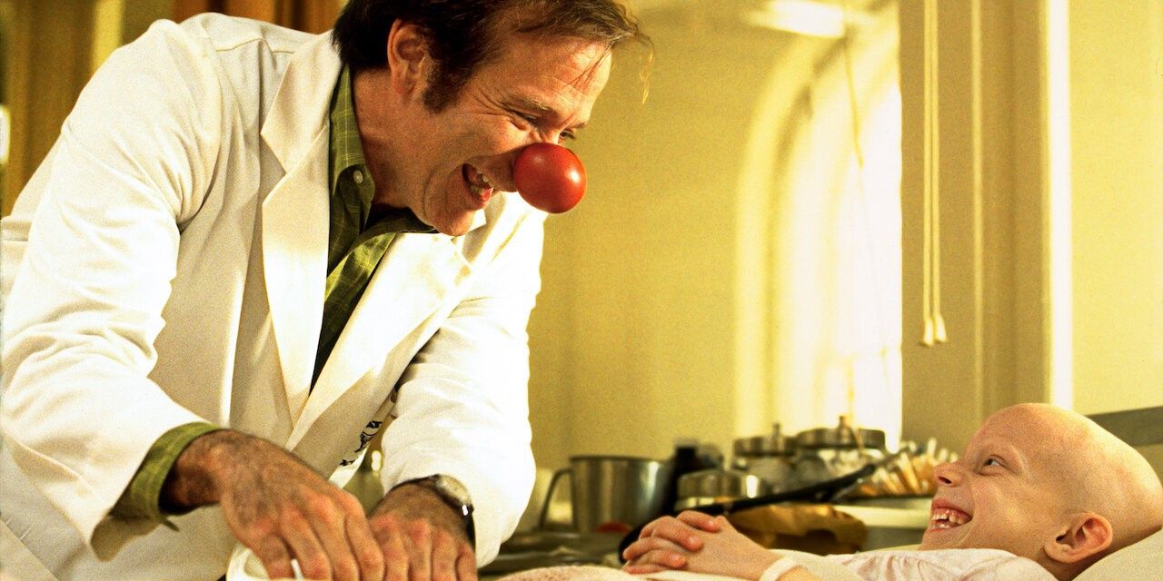 Robin Williams as Hunter Adams in Patch Adams