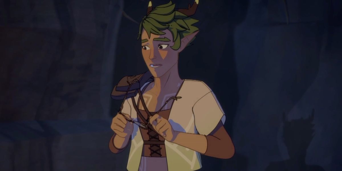 Terry, voiced by Benjamin Callins, in The Dragon Prince