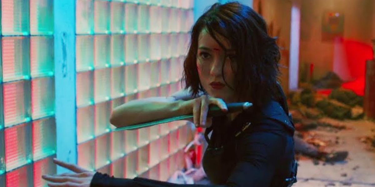 Julie Estelle as The Operator in The Night Comes for Us
