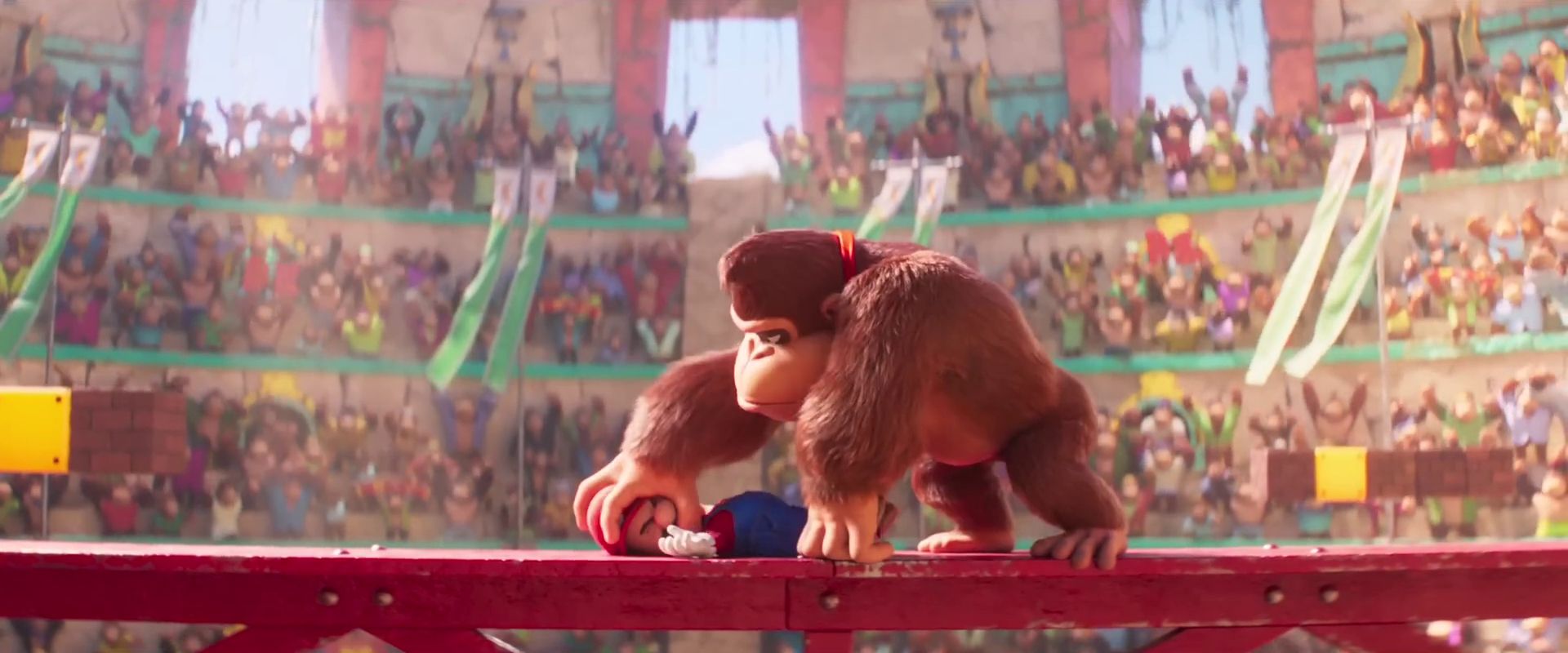 Mario dan Donkey Kong dalam Film Super Mario Bros
