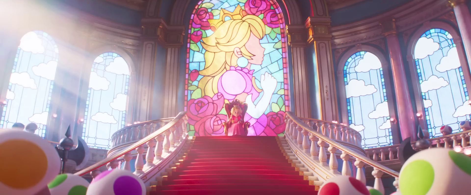 Princess Peach Throne Super Mario Bros. Movie