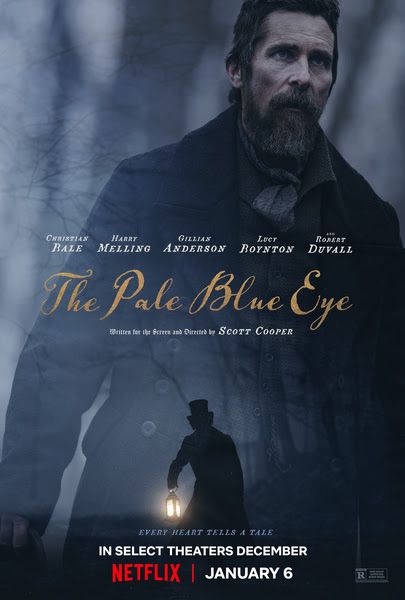 Christian Pale in the Pale Blue Eye poster
