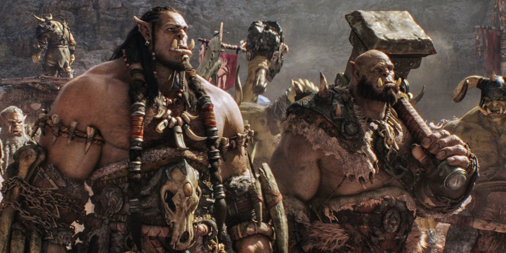 Durotan and the Orcs from 'Warcraft'