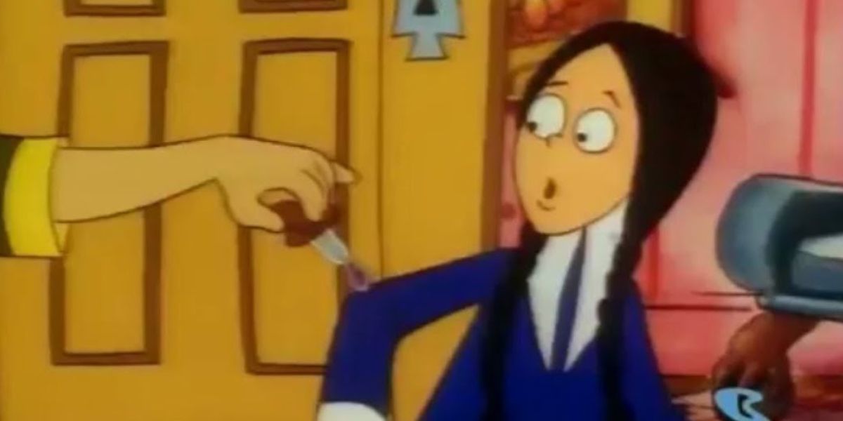 Wednesday in 1992 animated series The Addams Family