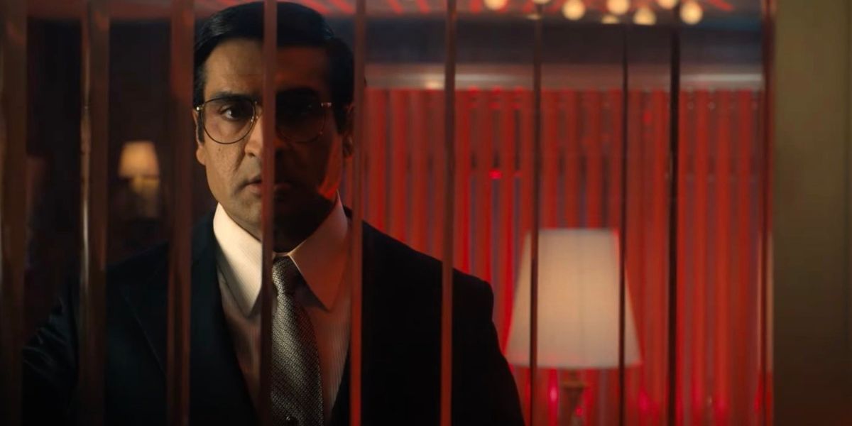 Kumail Nanjiani as Somen Banerjee in Welcome to Chippendales.