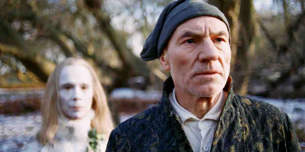 Patrick Stewart as Ebeneezer Scrooge in A Christmas Carol