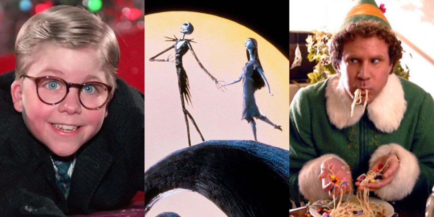 A Christmas Story (1983), The Nightmare Before Christmas (1993) and Elf (2003)