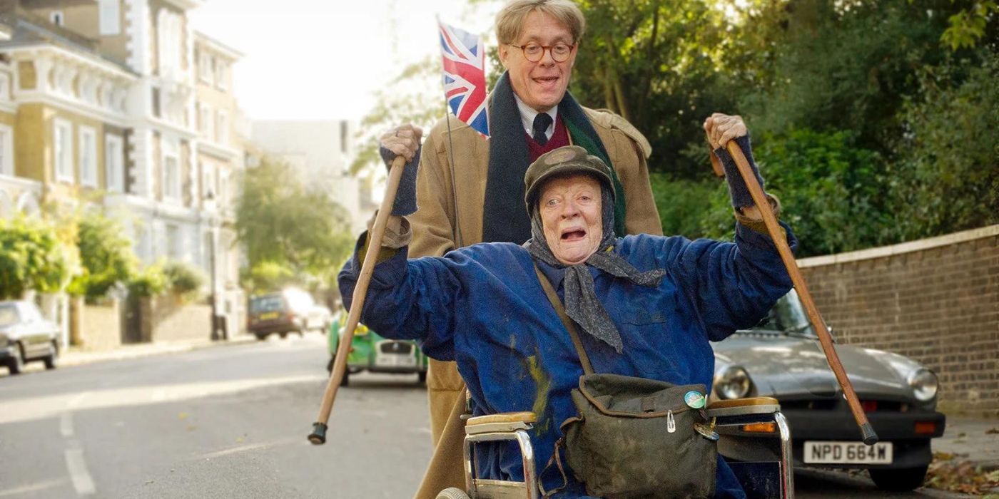 Alex Jennings and Maggie Smith in 