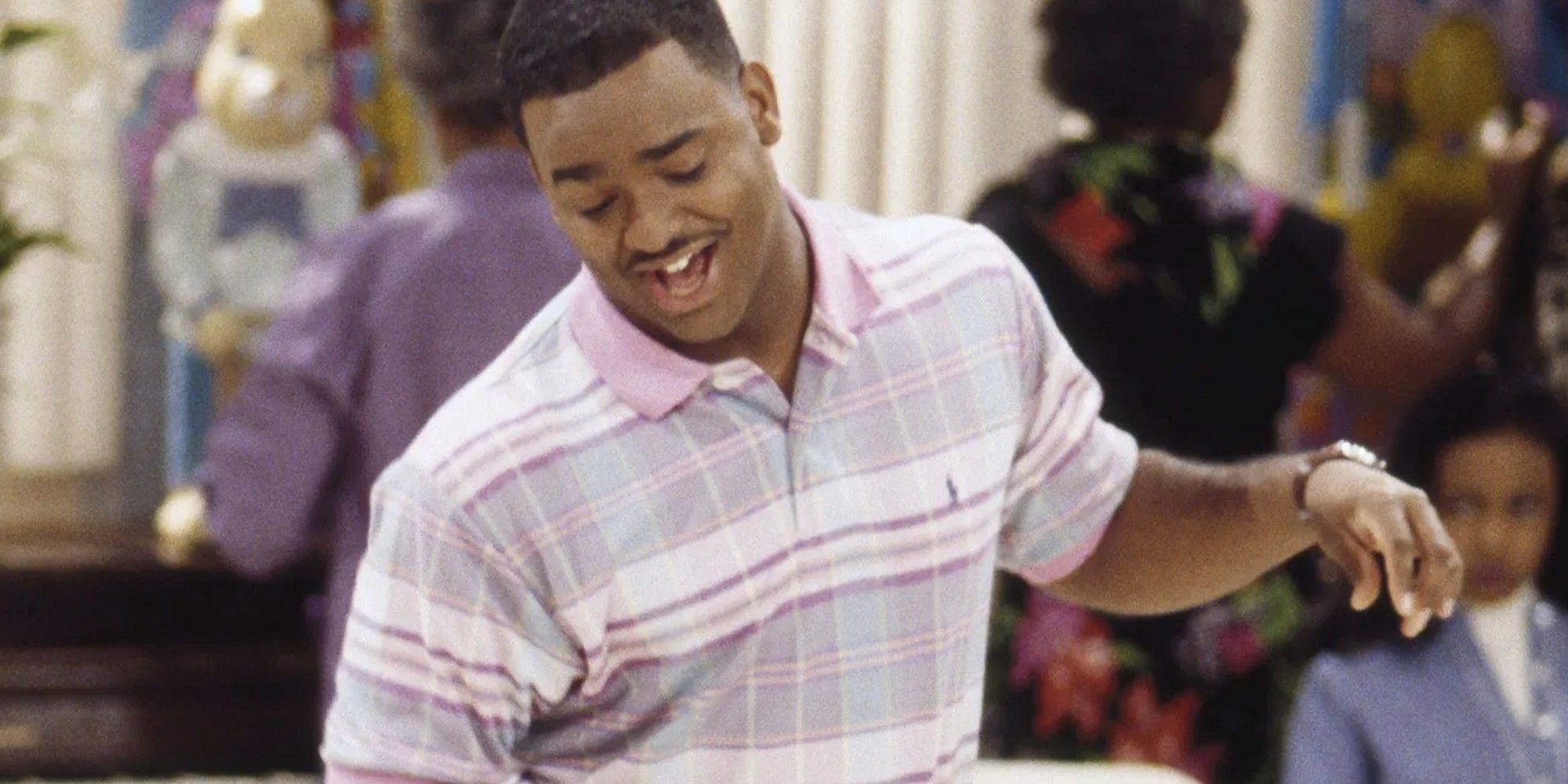 Alfonso Ribeiro dancing to It's Not Unusual in Fresh Prince of Bel Air