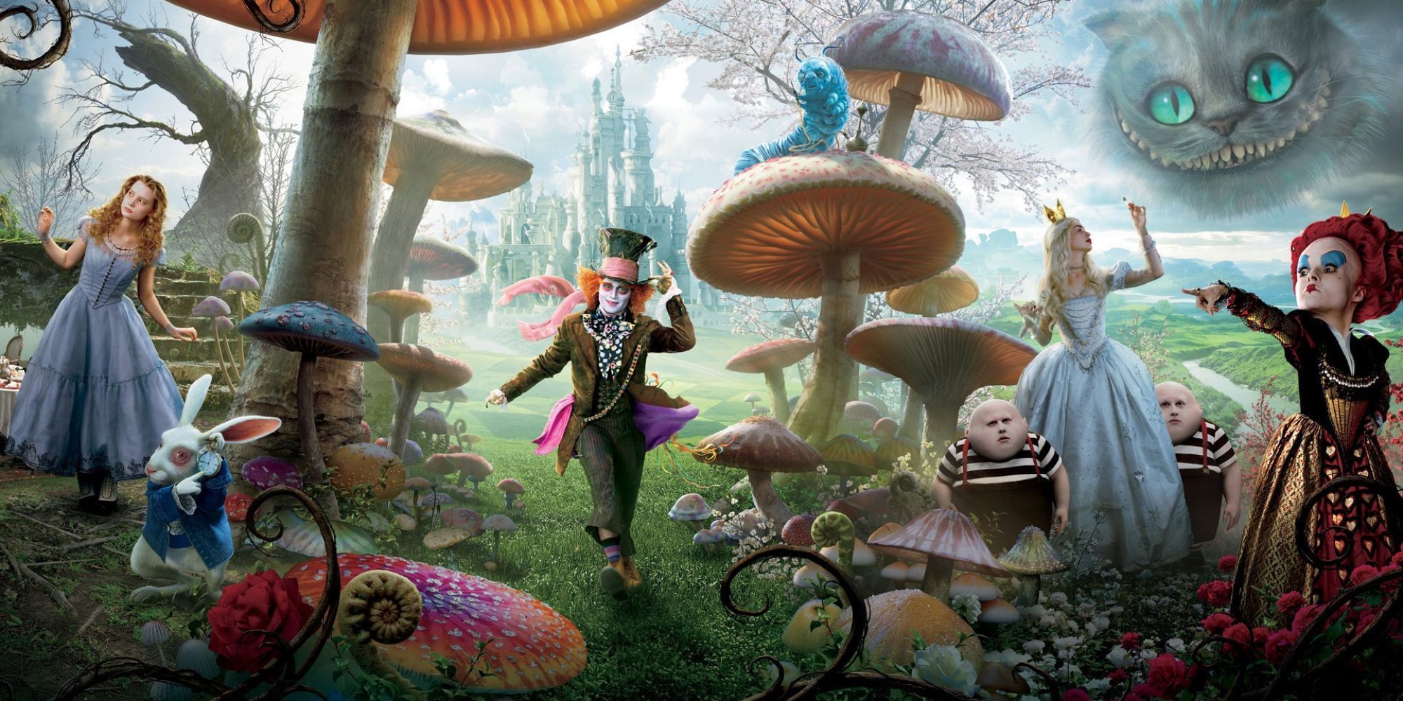 Image promotionnelle pour 'Alice au pays des merveilles' (2010)