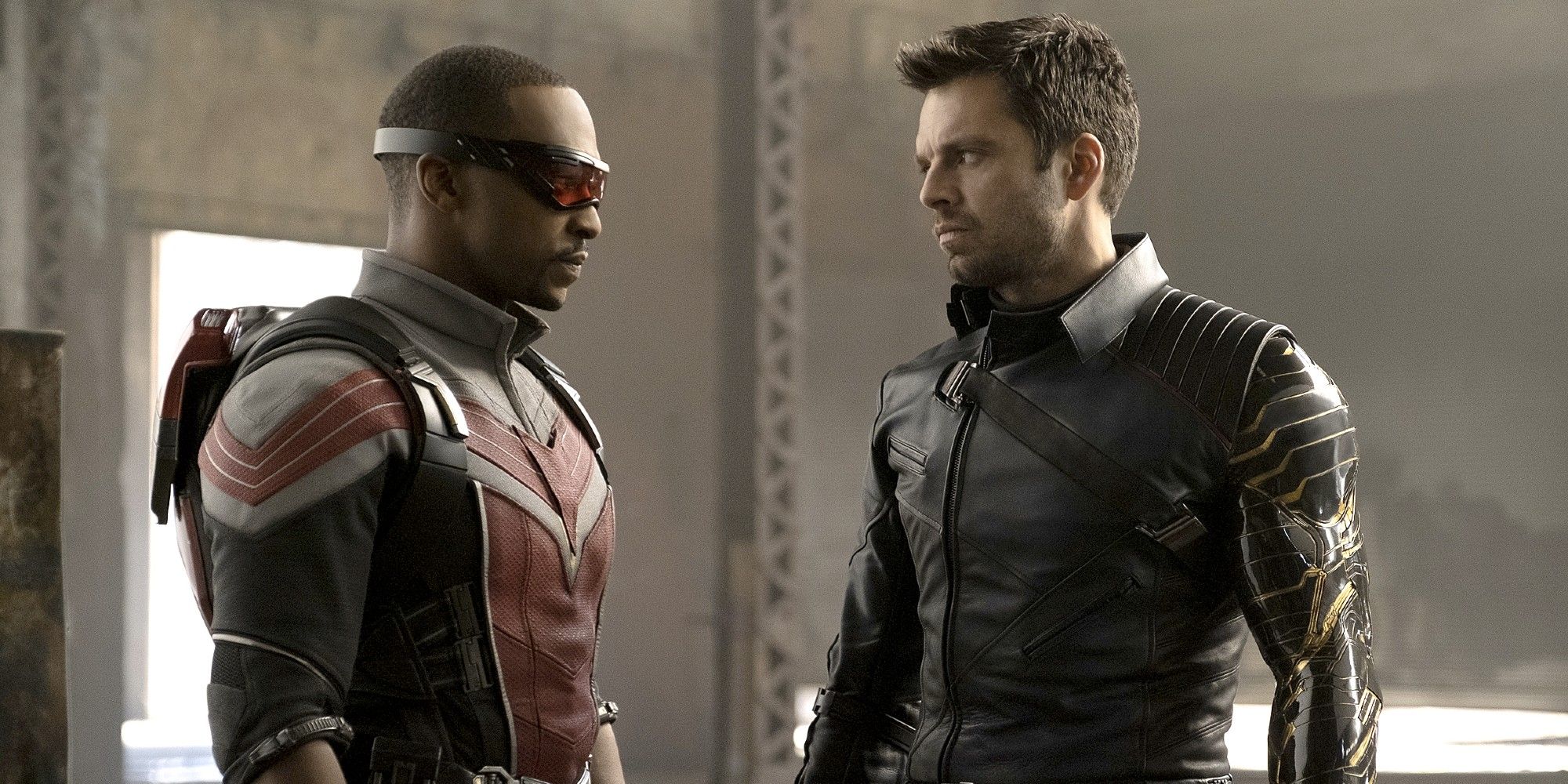 Anthony Mackie and Sebastian Stan in 'The Falcon and the Winter Soldier'