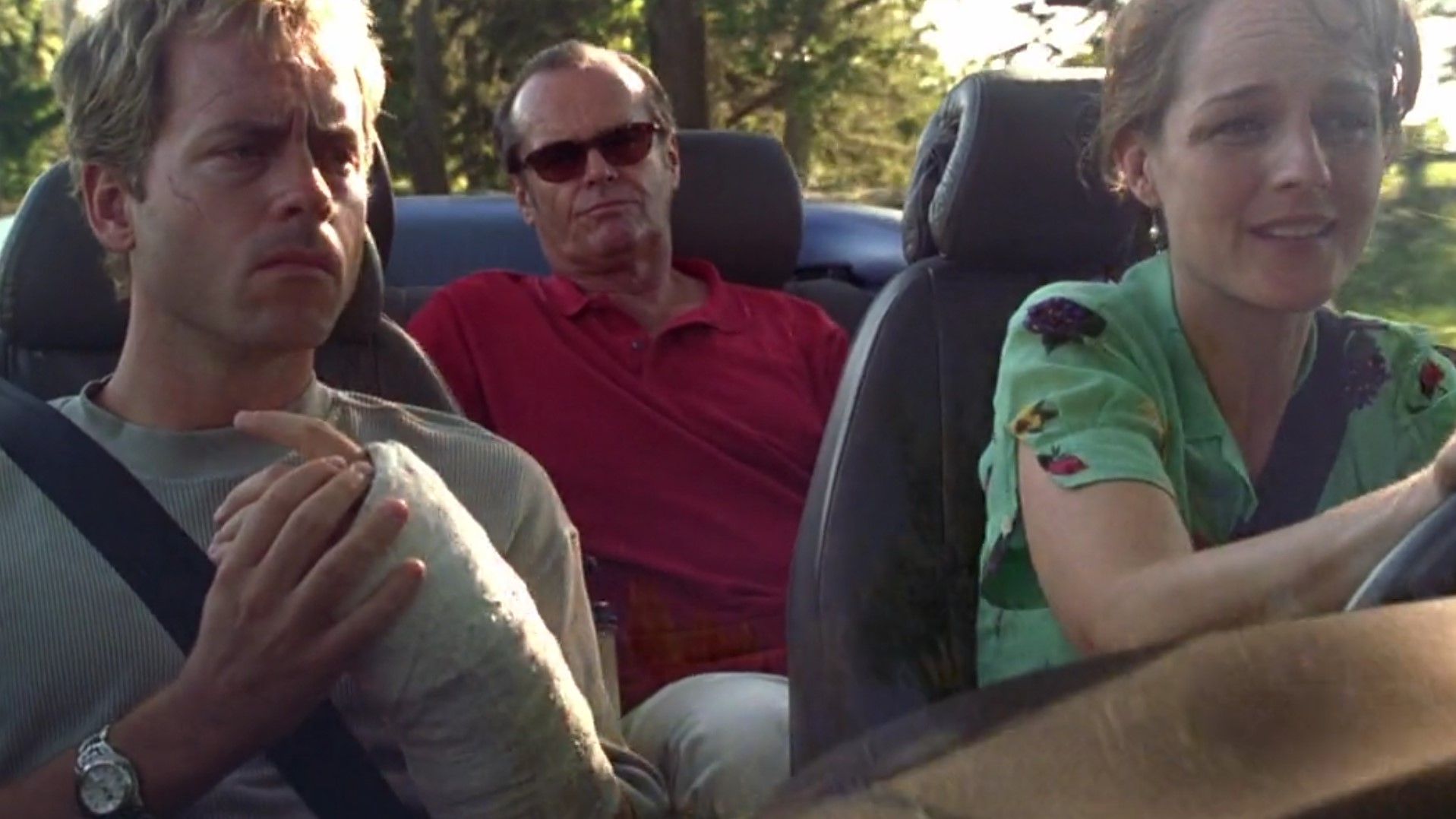 As Good As It Gets-Greg Kinnear, Jack Nicholson and Helen Hunt