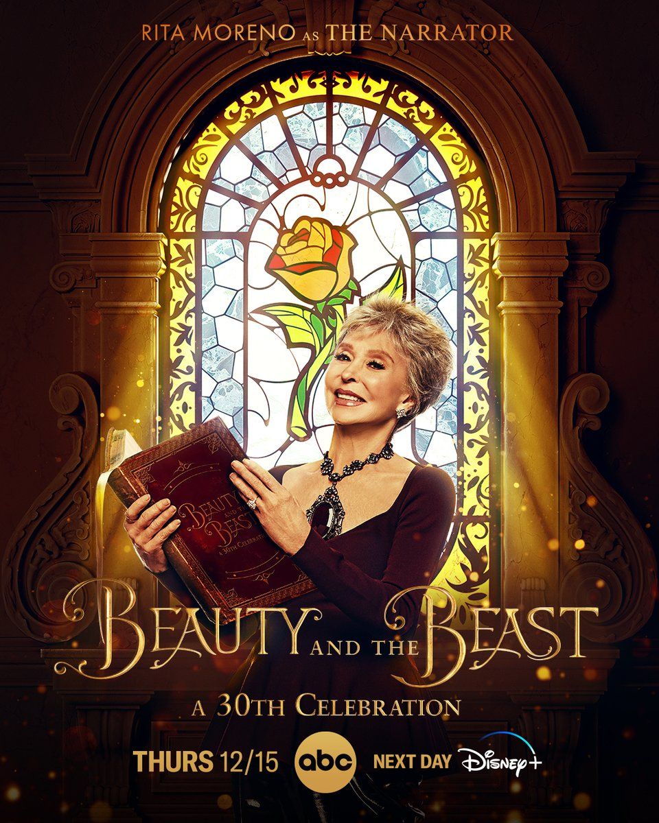 Beauty and the Beast A 30th Celebration Posters Shine a Light on the Cast