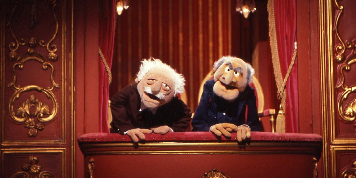Waldorf And Statler on The Muppets