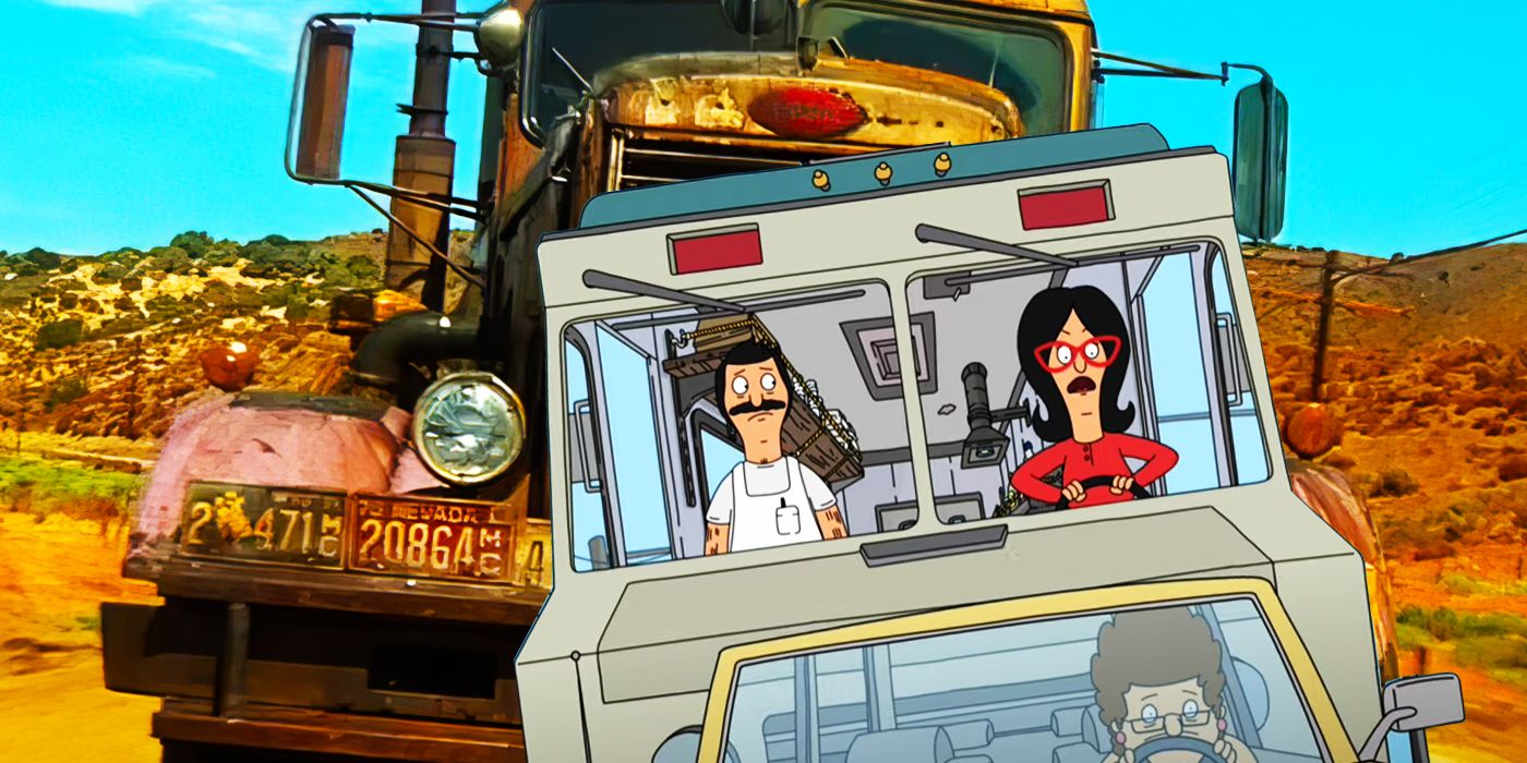 Bob's Burgers and Steven Spielberg's Duel together