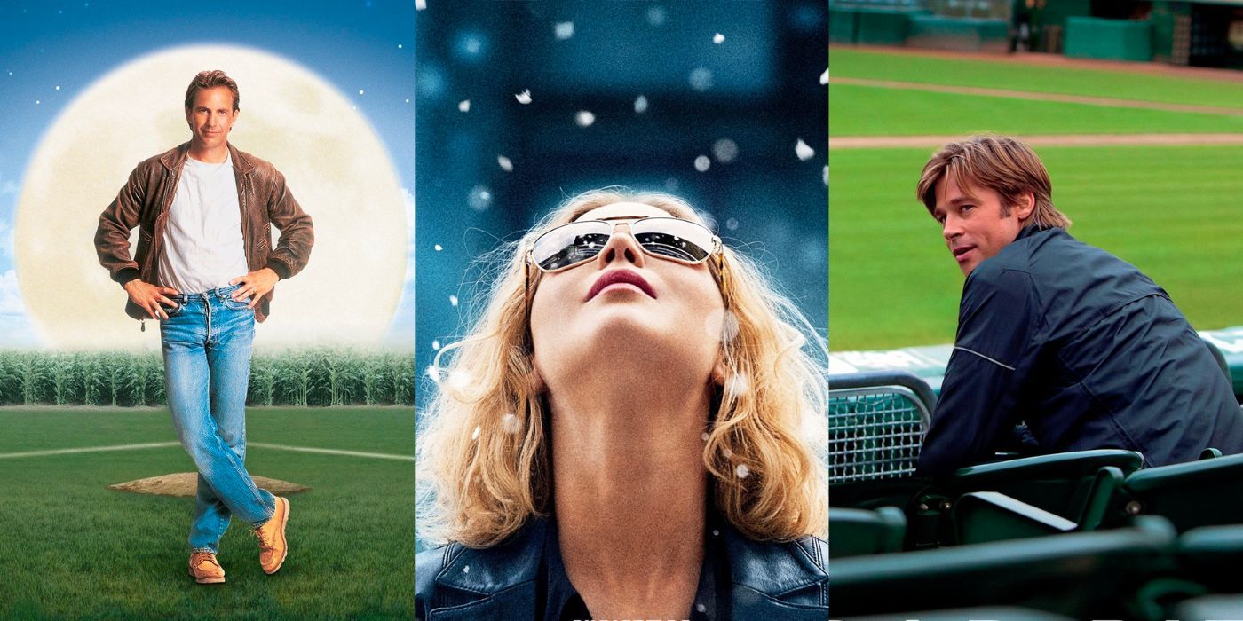 Characters from Field of Dreams, Joy, and Moneyball