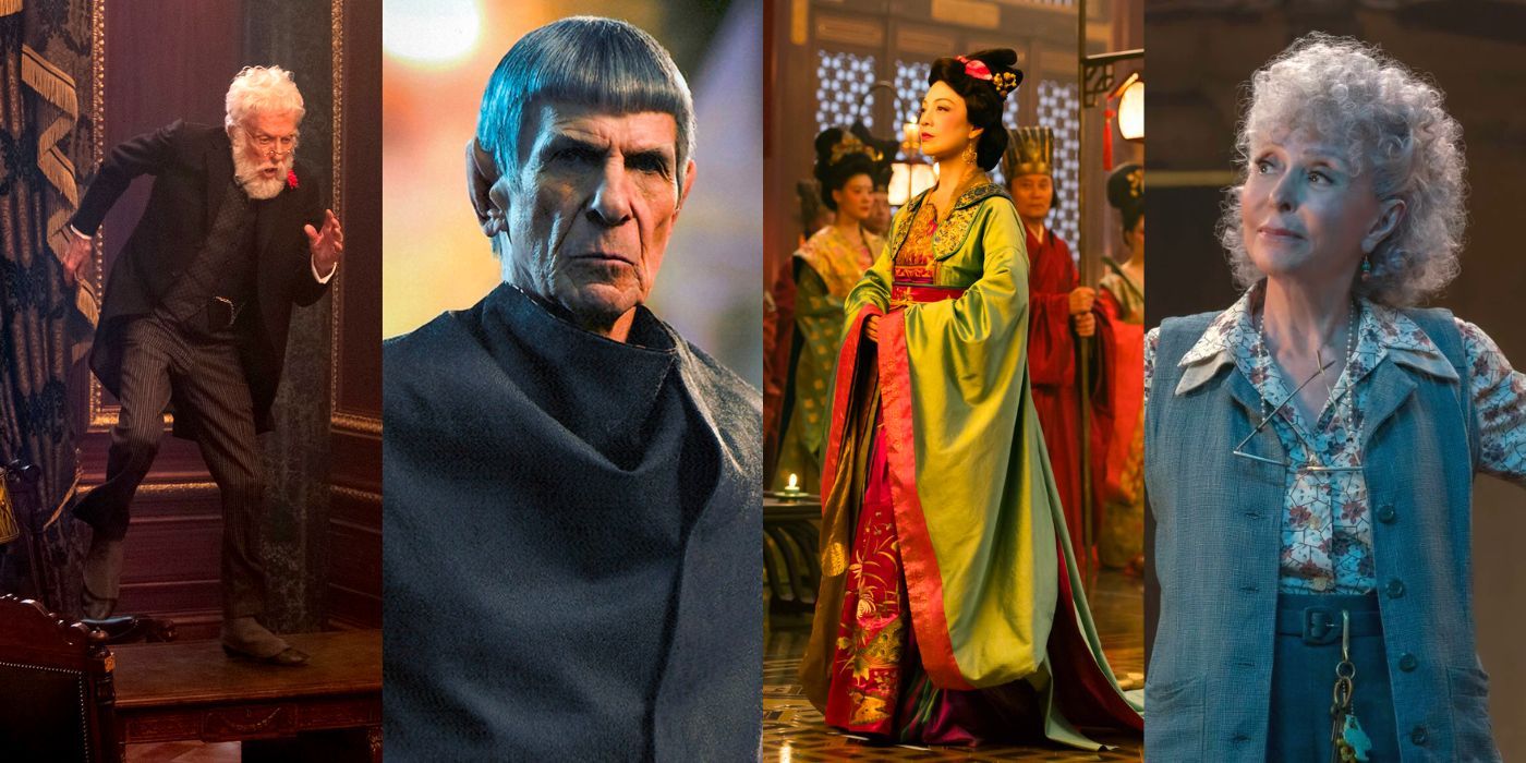 Characters from Marry Poppins Returns, Star Trek, Mulan, and West Side Story