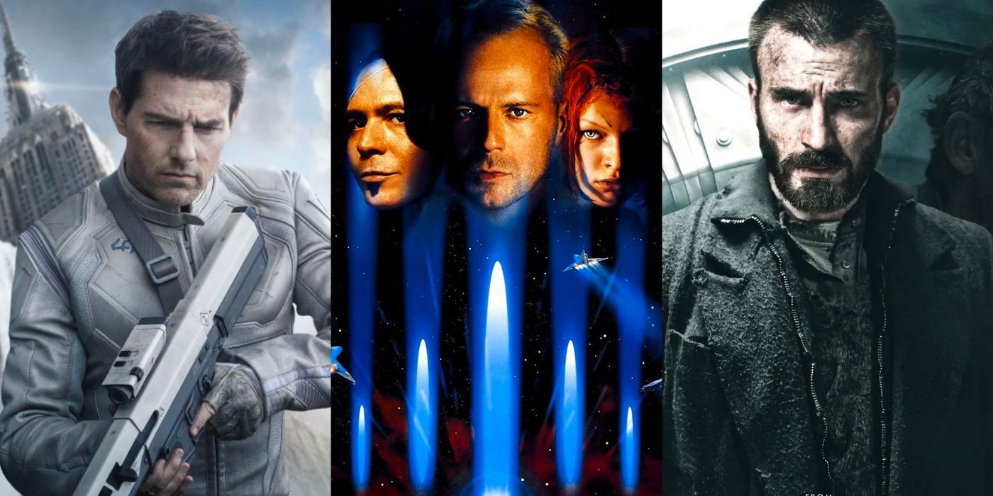 Characters from Oblivion, The Fifth Element and Snowpiercer