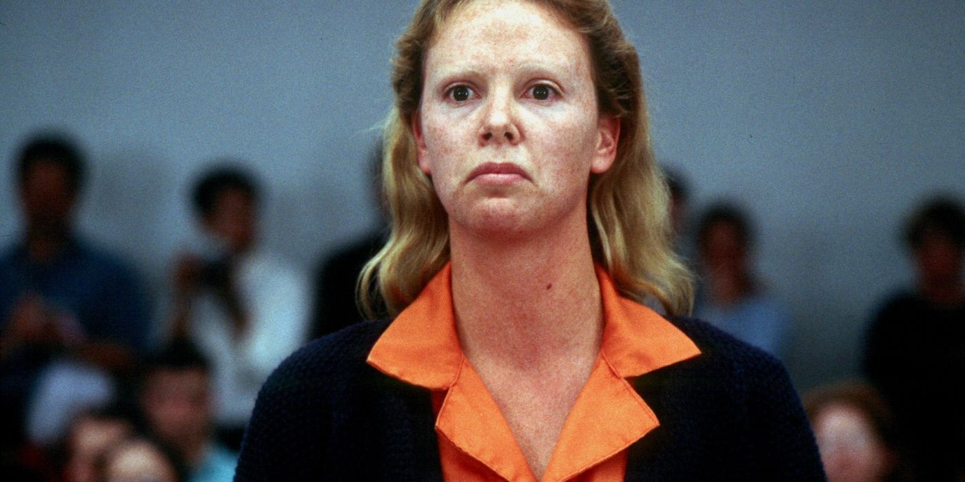 Charlize Theron as Aileen Wuornos in Monster