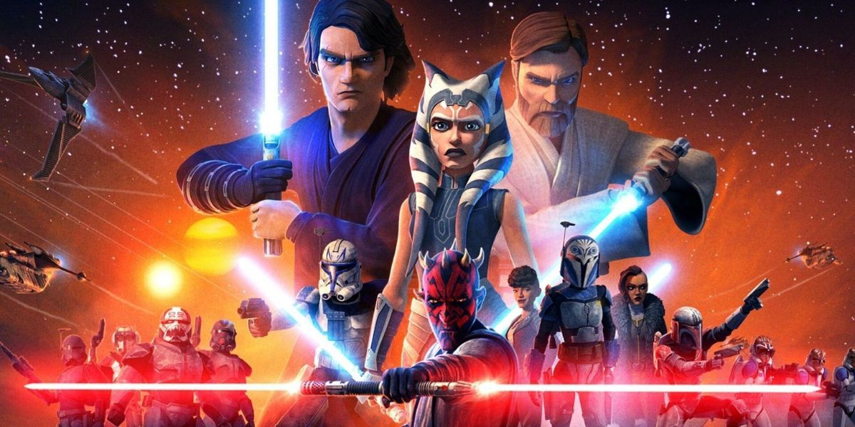 Star Wars: The Clone Wars Season 7 promo poster