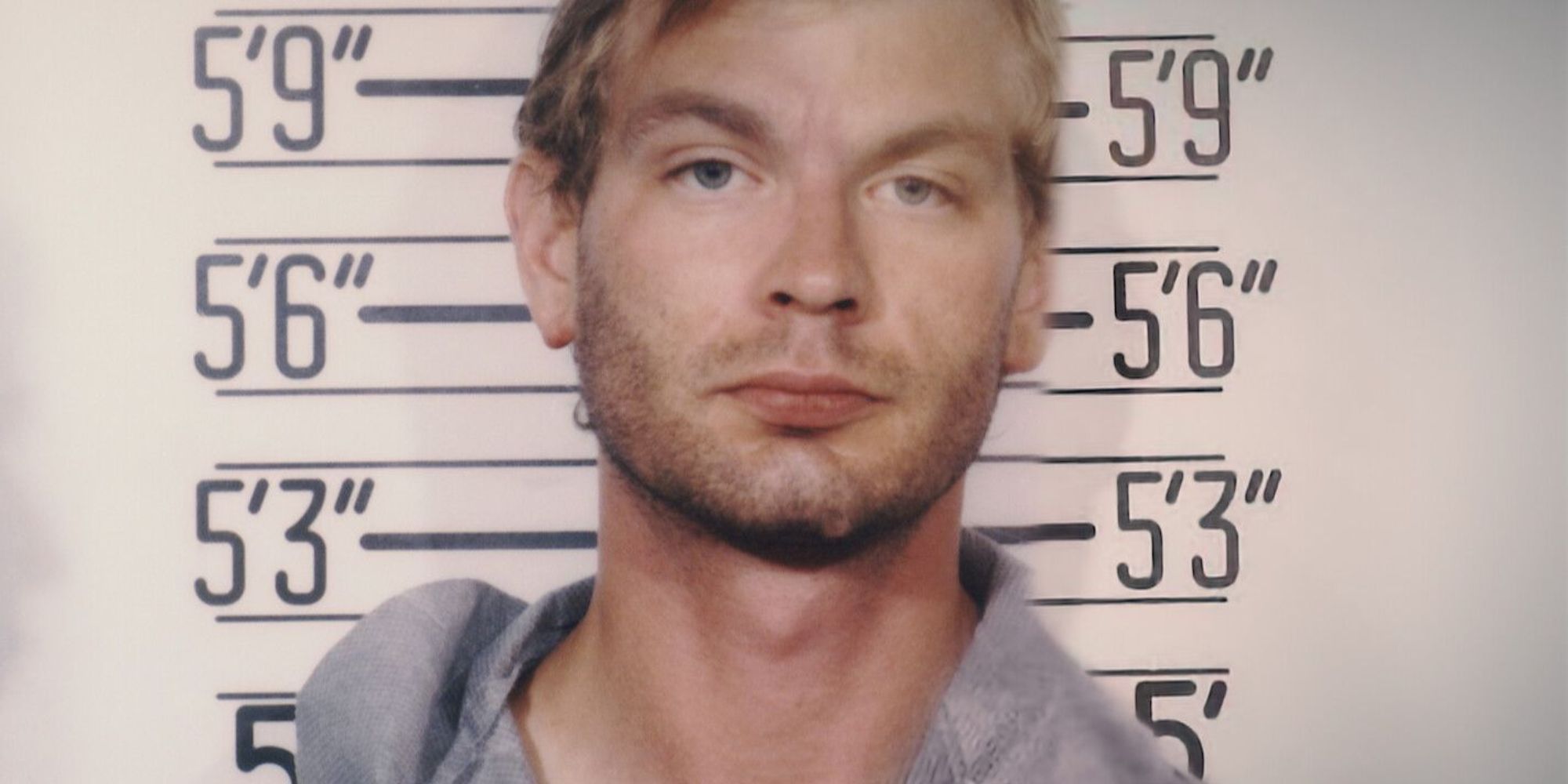 Jefferey Dahmer mugshot in 'Conversations with a Killer'