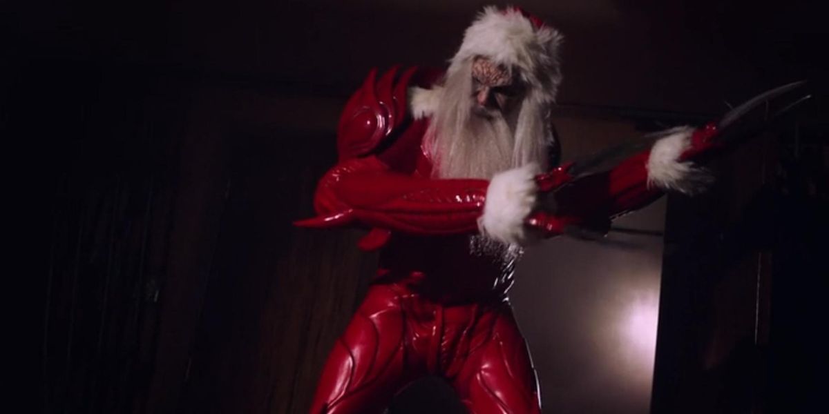 An evil Santa in A Creepshow Holiday Special