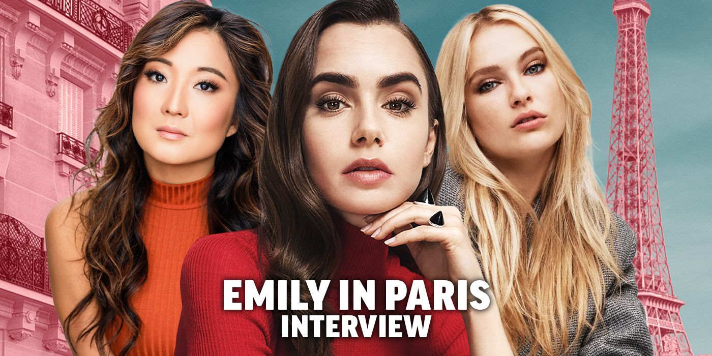 Emily in Paris' Stars Ashley Park & Camille Razat Reunite In Paris