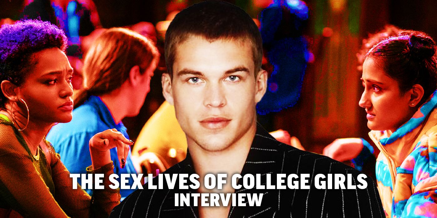 School Girlgand Sex - The Sex Lives of College Girls: Mitchell Slaggert on Being Season 2's New  Guy