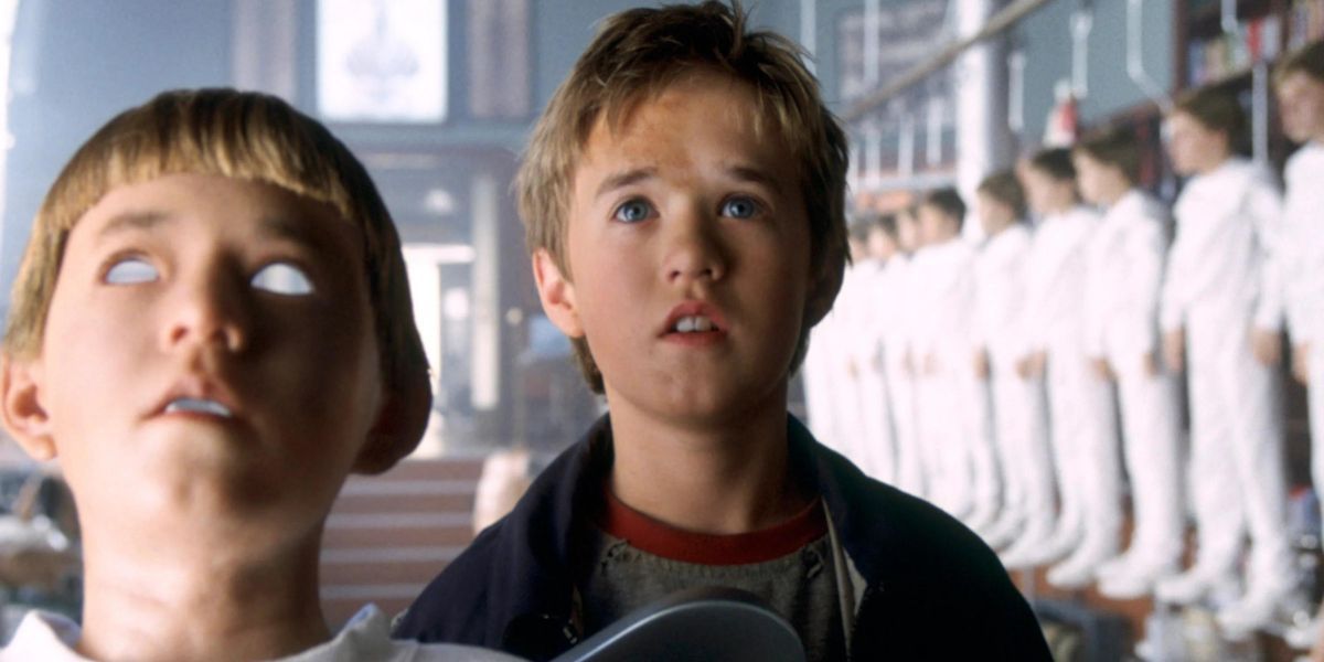 Haley Joel Osment as David in A.I.: Artificial Intelligence