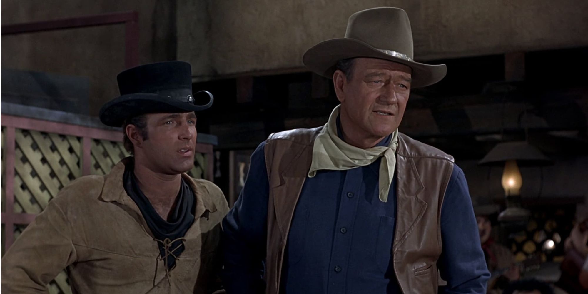 John Wayne as Cole Thornton