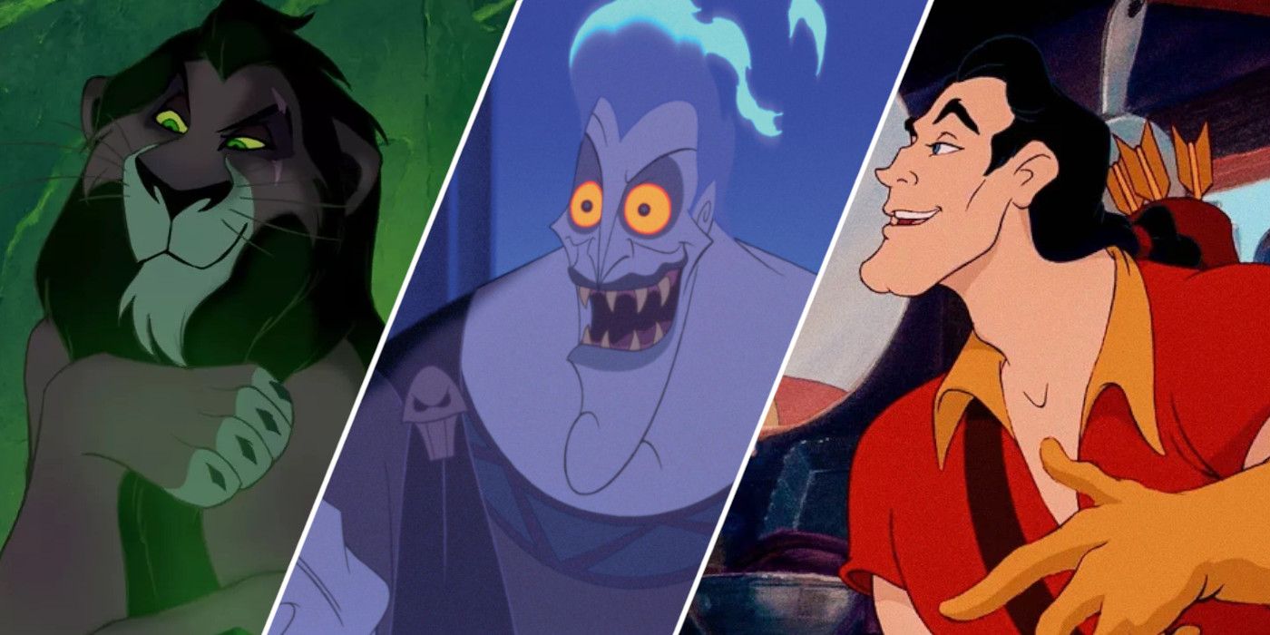 Disney's 10 Funniest Animated Movie Villains, Ranked
