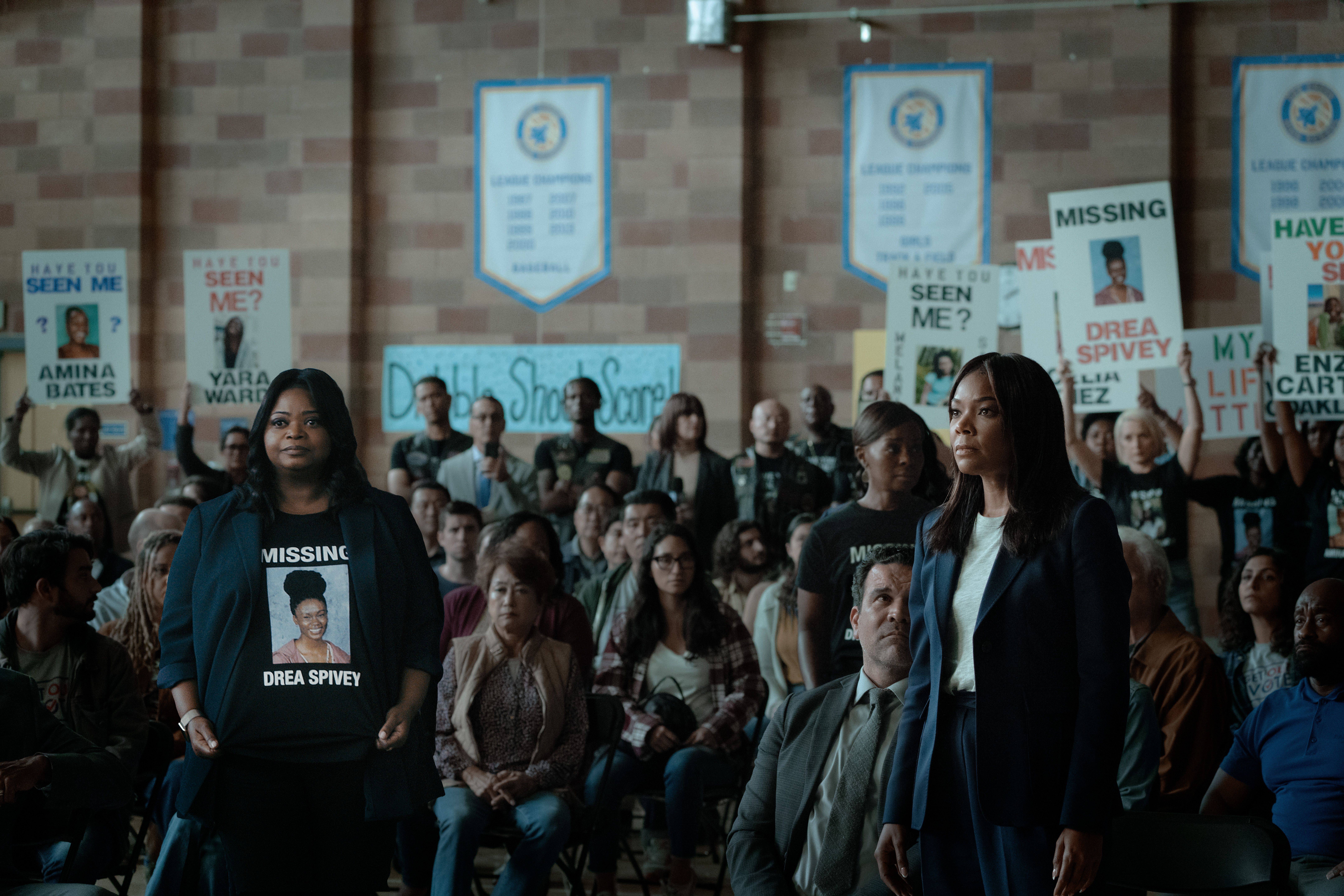 Gabrielle Union & Octavia Spencer in Truth Be Told Season 3